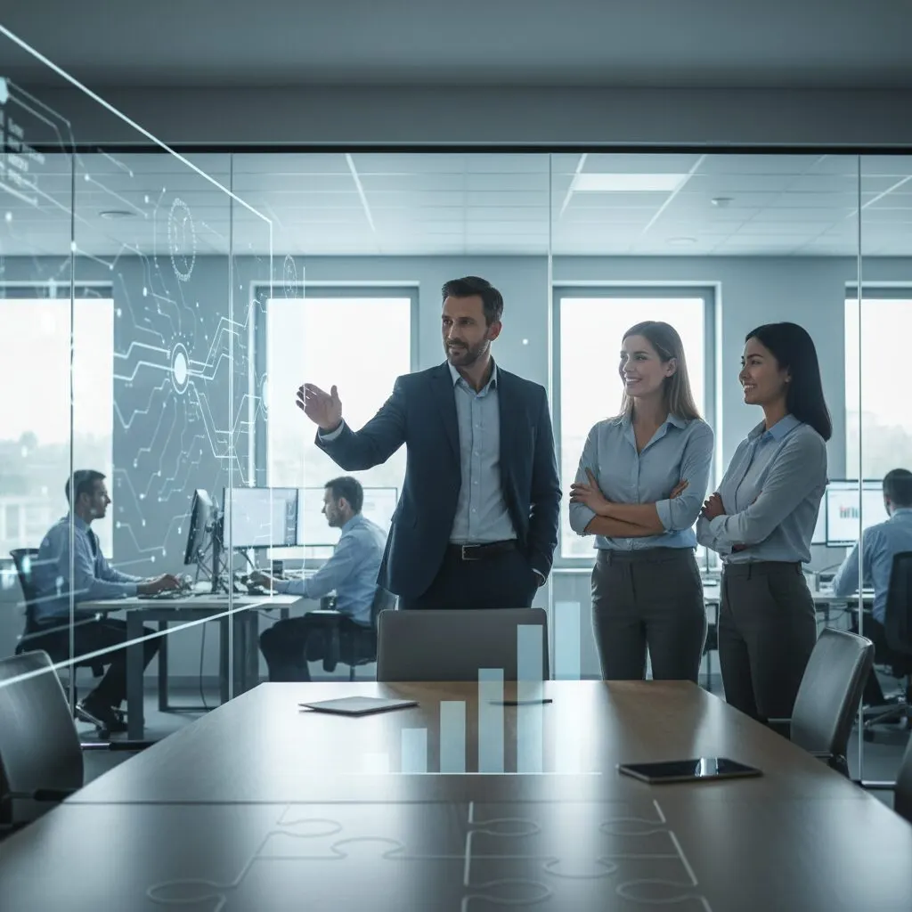 Illustration de l'article « Comment un Directeur d'Agence PME a réduit ses conflits d'agents de 30% en 2026 grâce à la gestion prédictive » — SEKUR, logiciel de sécurité privée