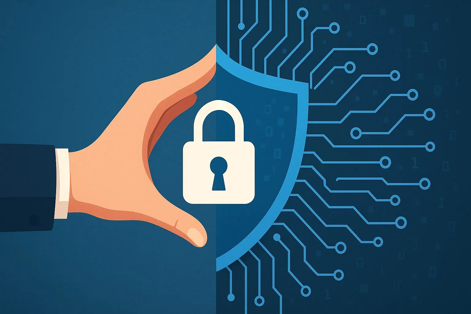 Illustration de l'article « Vers une fusion sécurité humaine et cybersécurité » — SEKUR, logiciel de sécurité privée