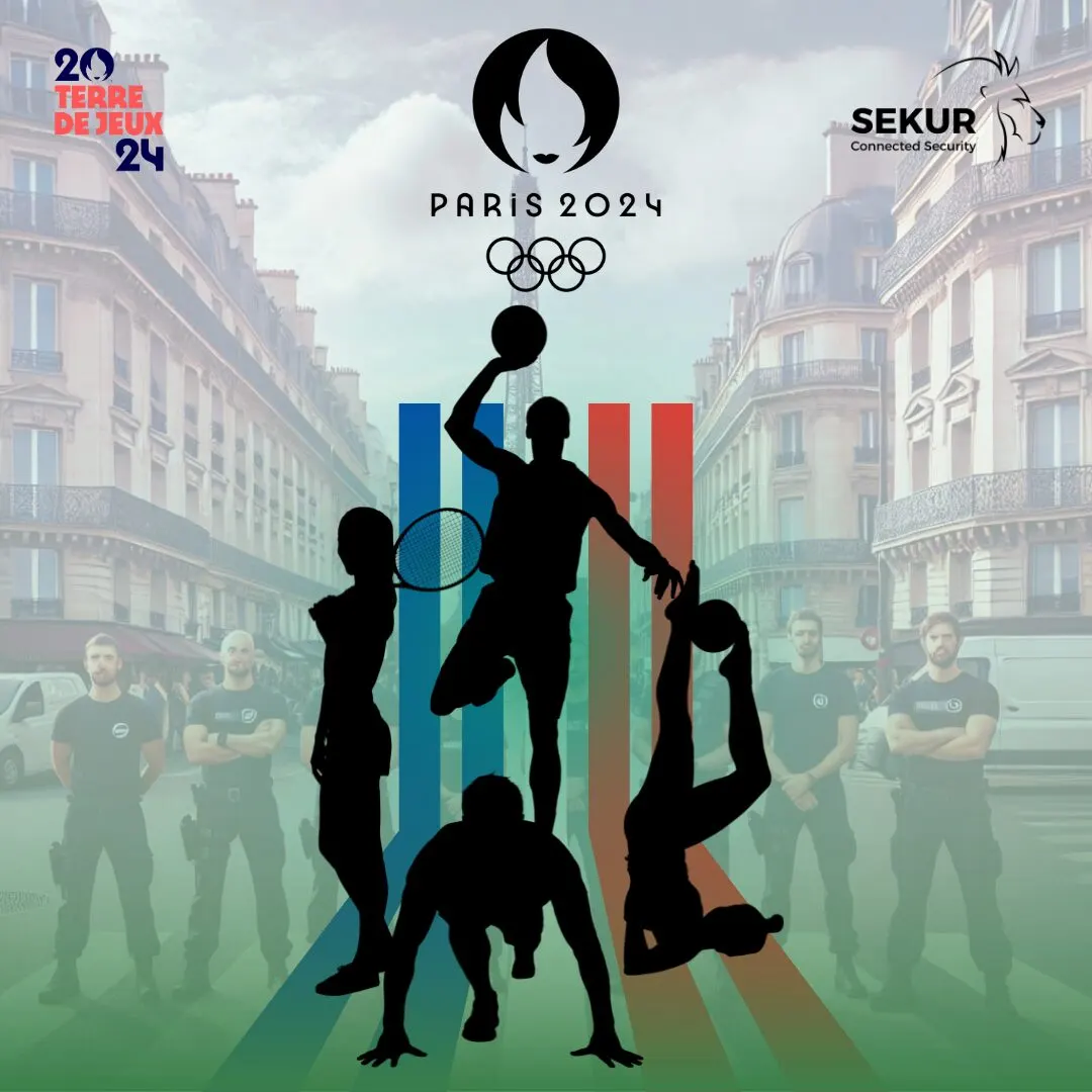 Illustration de l'article « La sécurité des Jeux Olympiques de Paris 2024 : Une organisation colossale » — SEKUR, logiciel de sécurité privée