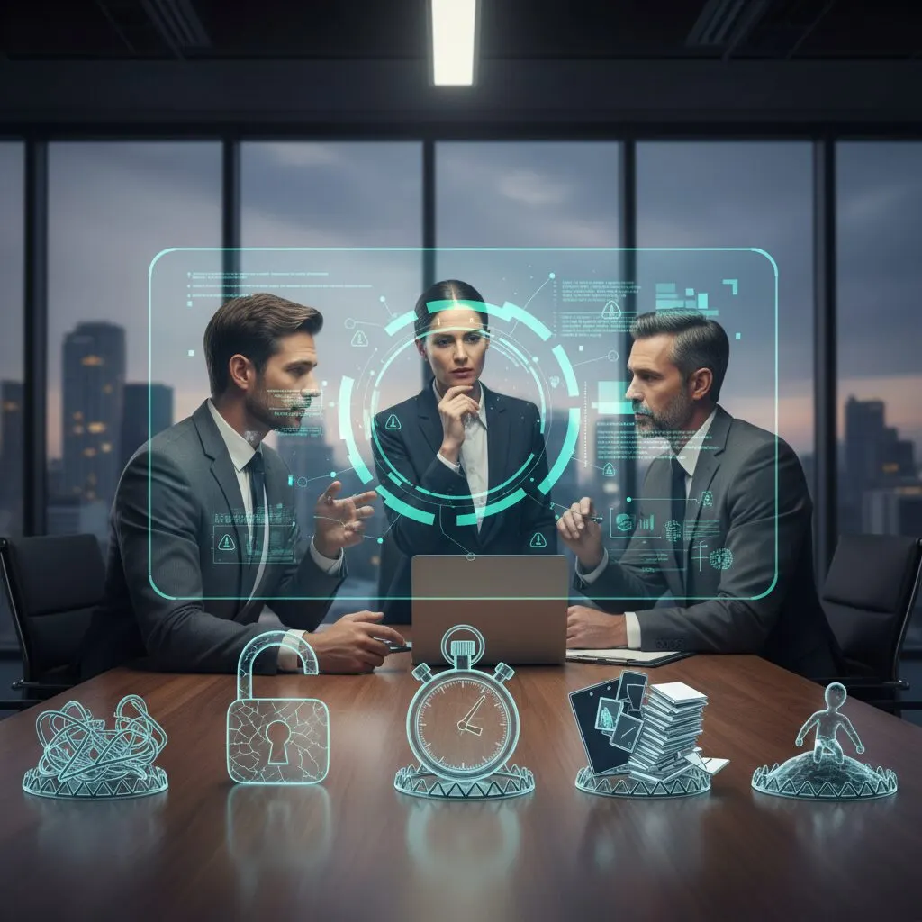 Illustration de l'article « 5 pièges à éviter lors de la digitalisation des rondes de sécurité en 2026 pour les PME » — SEKUR, logiciel de sécurité privée