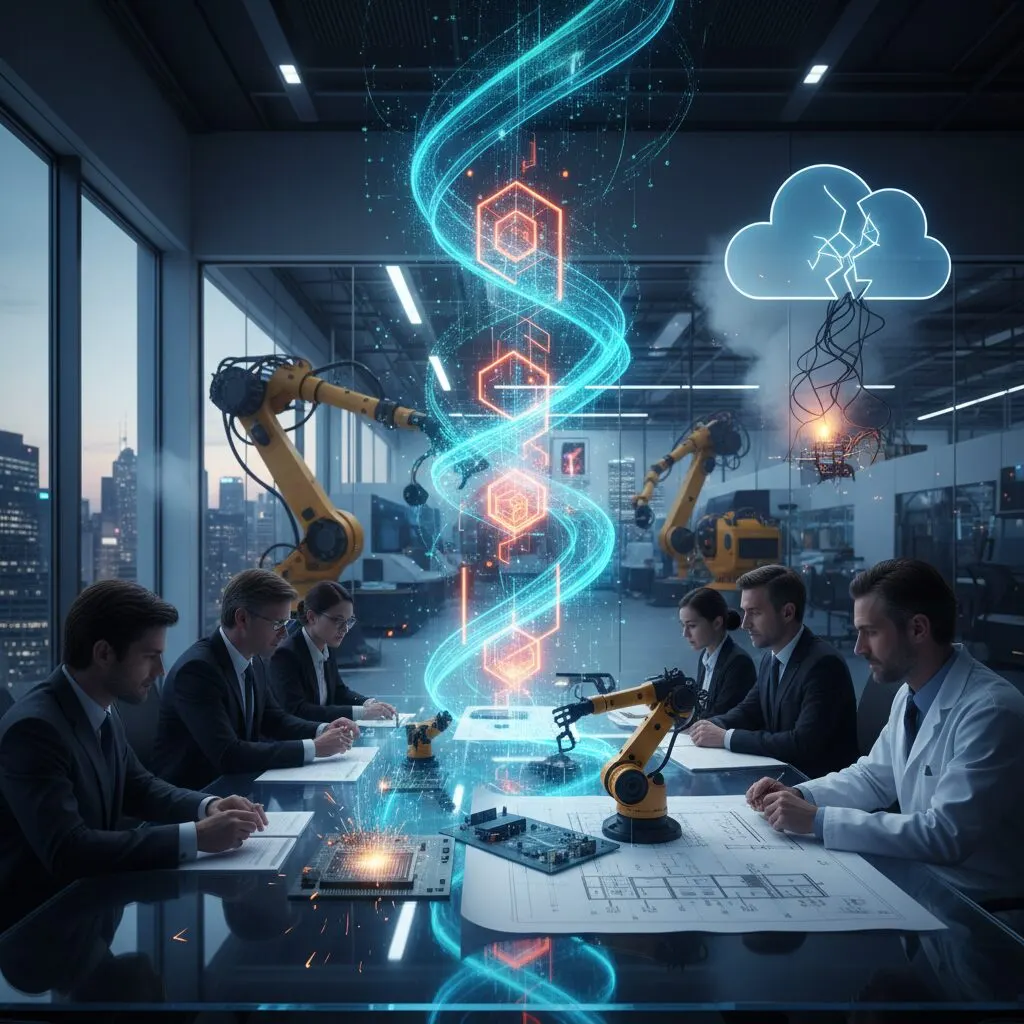 Illustration de l'article « Convergence cyber-physique : les cyberattaques impactent désormais directemen... » — SEKUR, logiciel de sécurité privée