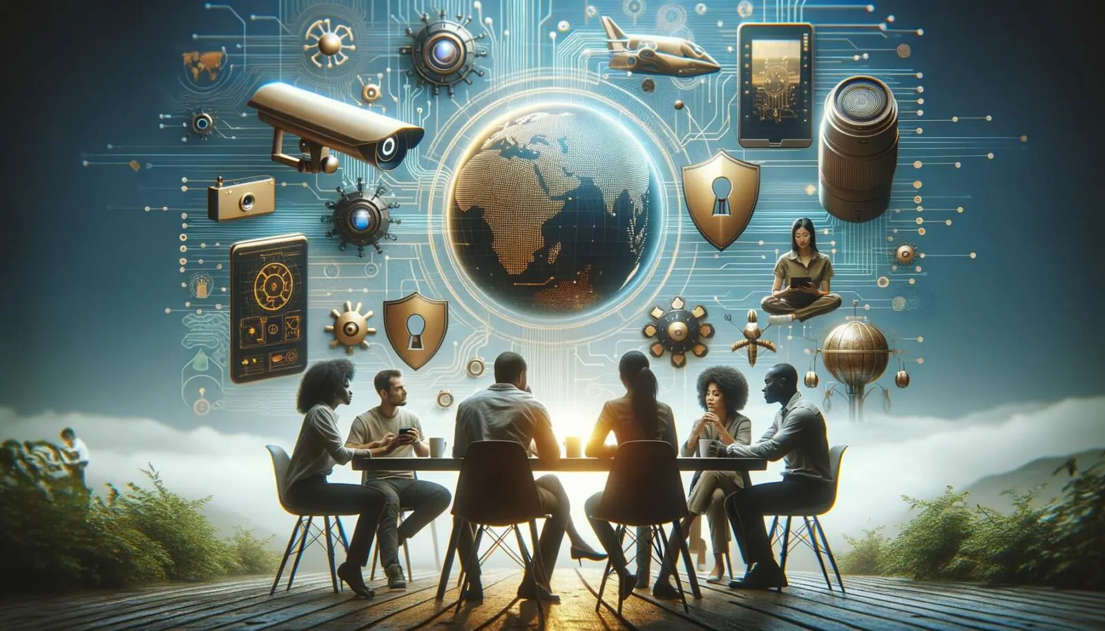 Illustration de l'article « 5 innovations qui transforment la sécurité privée en 2025 » — SEKUR, logiciel de sécurité privée
