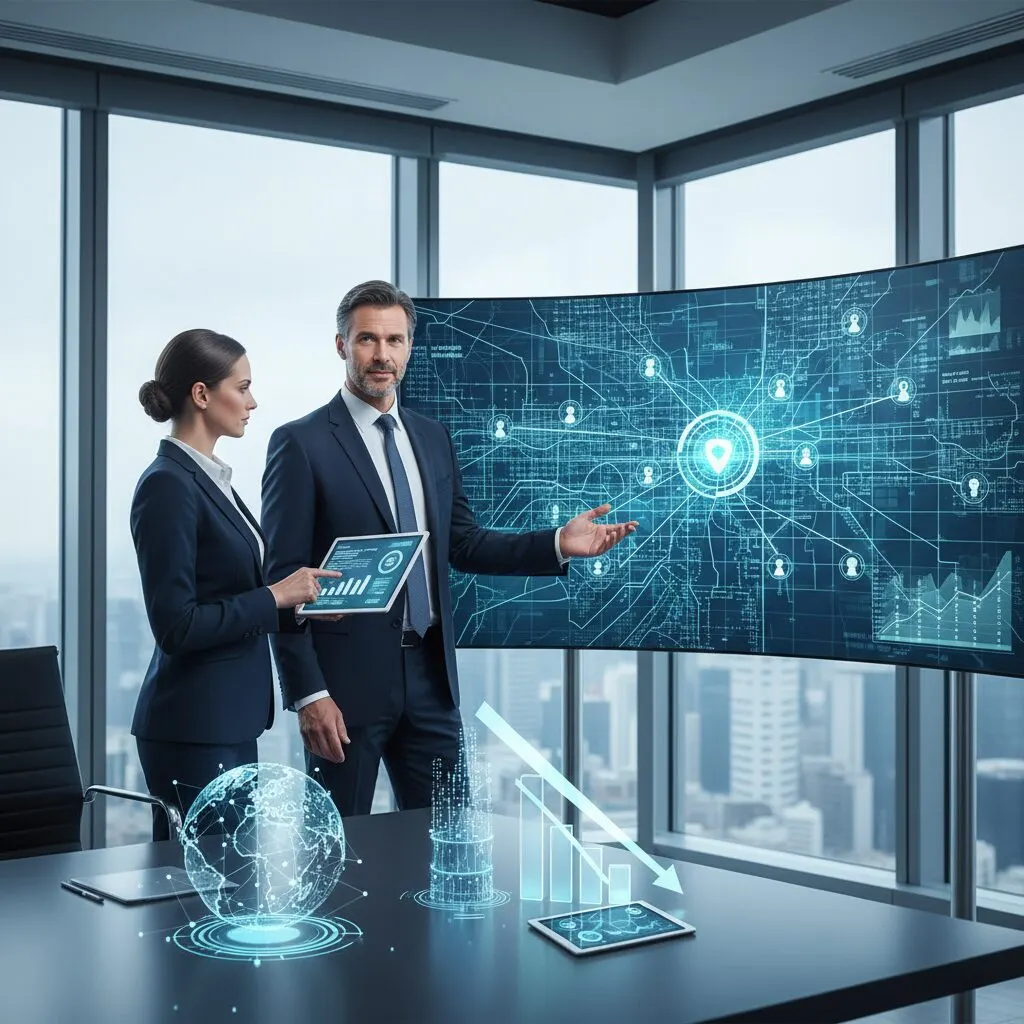 Illustration de l'article « Comment la géolocalisation avancée des agents de sécurité redéfinit les coûts opérationnels en 2026 ? » — SEKUR, logiciel de sécurité privée