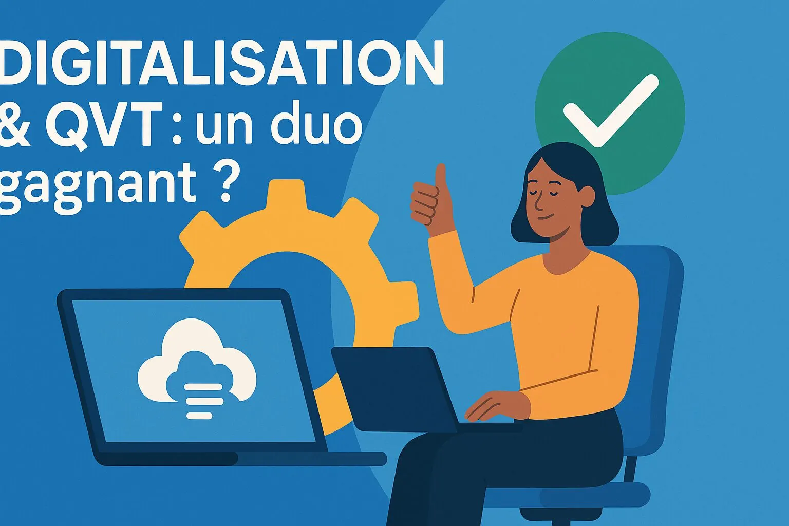 Illustration de l'article « Digitalisation & QVT : un duo gagnant ? » — SEKUR, logiciel de sécurité privée