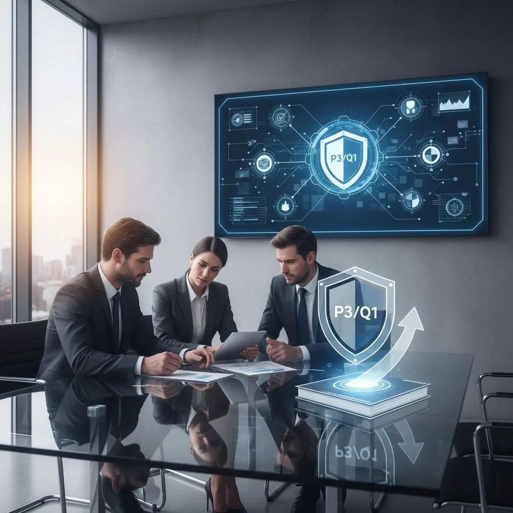 Illustration de l'article « Comment certifier son agence de sécurité APSAD P3/Q1 2026 : Le guide complet pour Directeurs » — SEKUR, logiciel de sécurité privée