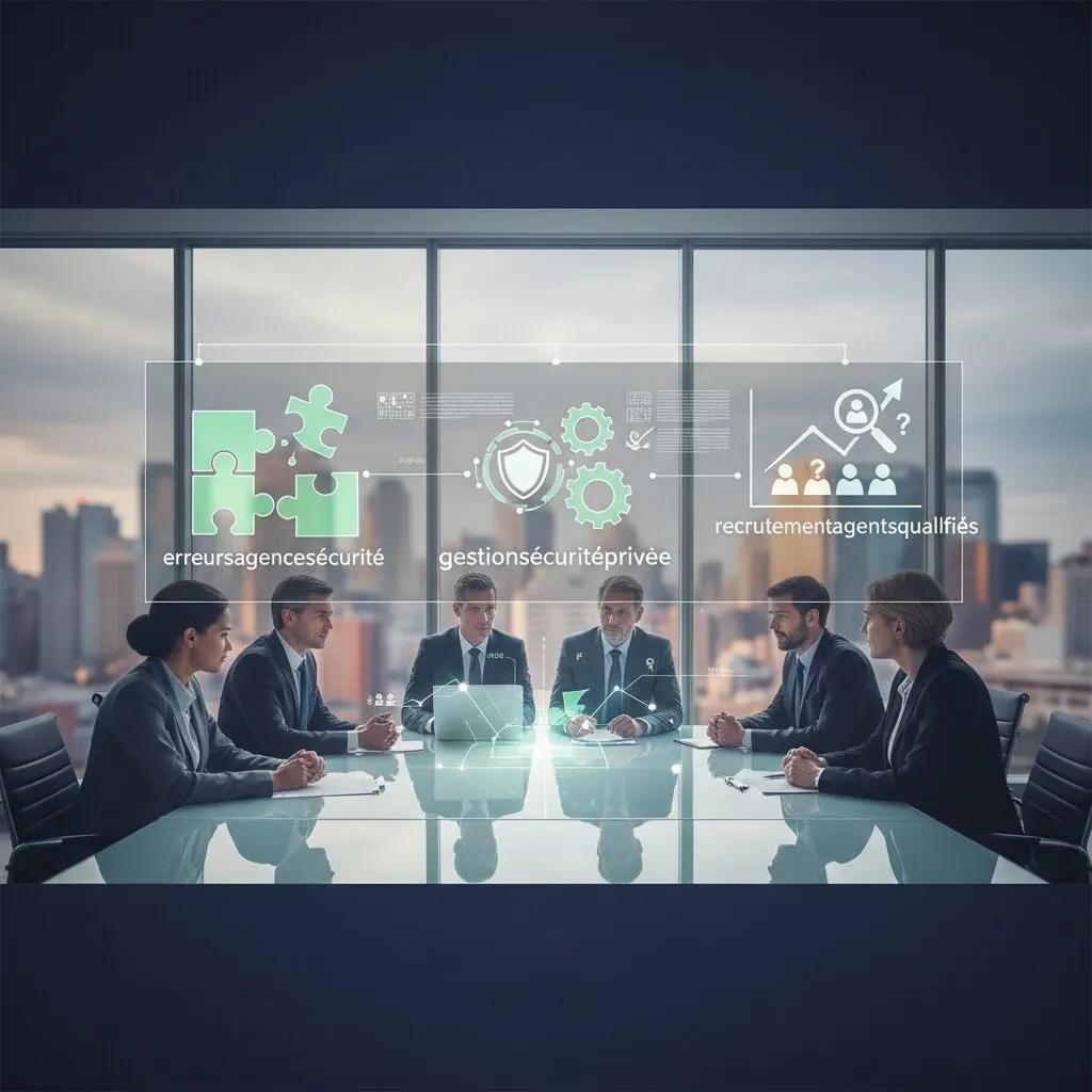 Illustration de l'article « Comment les erreurs classiques en gestion d'agence de sécurité impactent-elles le recrutement d'agents qualifiés en 2026 ? » — SEKUR, logiciel de sécurité privée