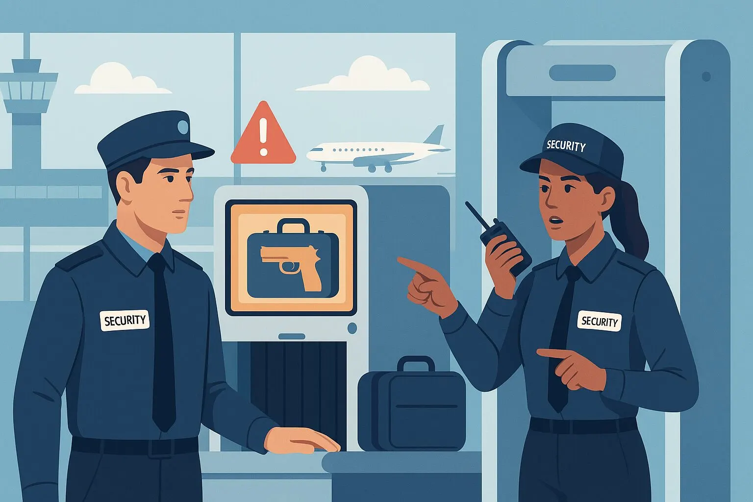 Illustration de l'article « Sécurité aéroportuaire : entre conformité et réactivité » — SEKUR, logiciel de sécurité privée