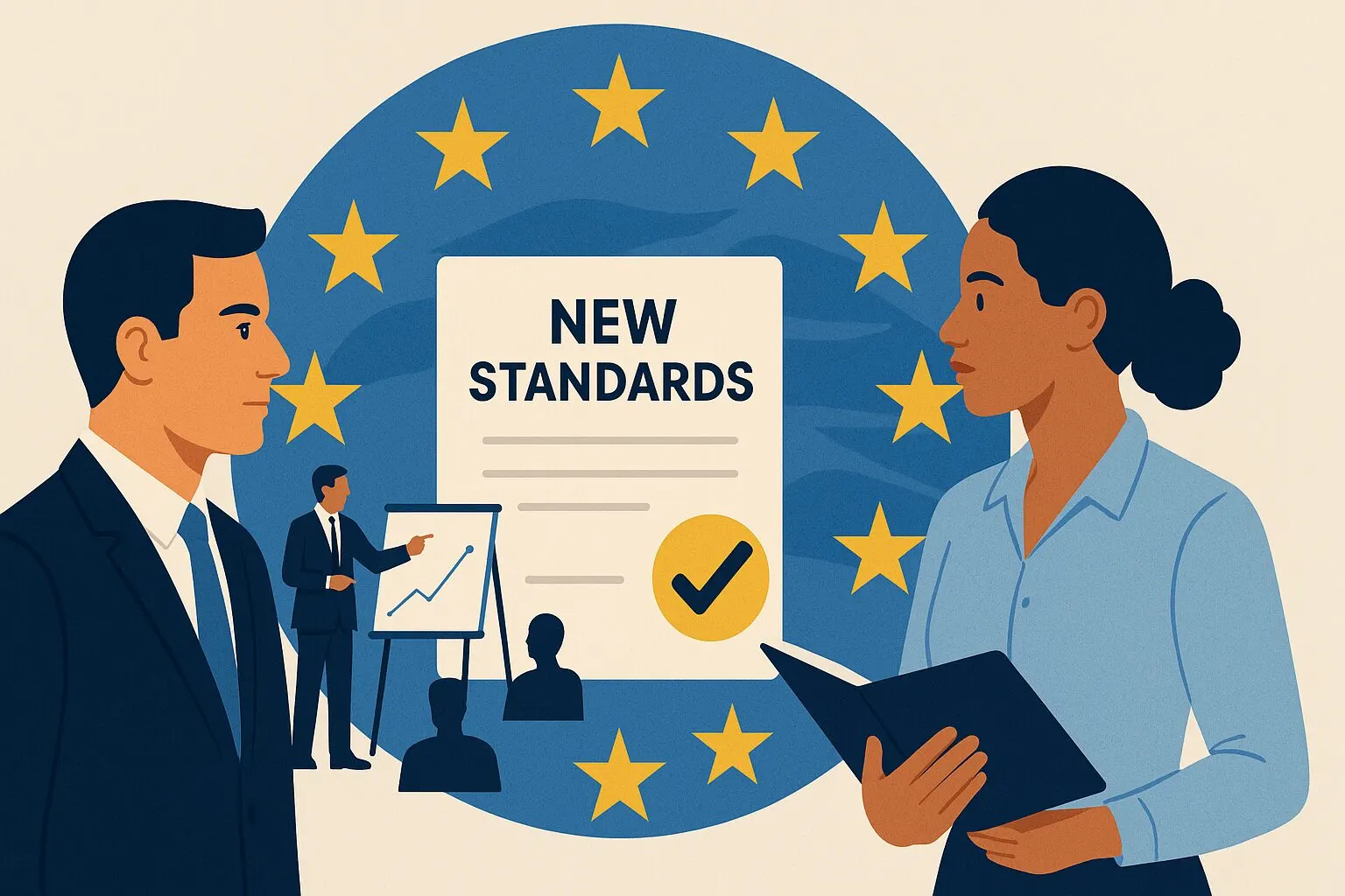 Illustration de l'article « Nouveaux standards européens de formation : ce qui change pour les agents » — SEKUR, logiciel de sécurité privée