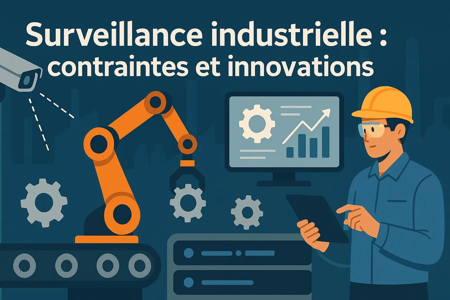 Illustration de l'article « Surveillance industrielle : contraintes et innovations » — SEKUR, logiciel de sécurité privée