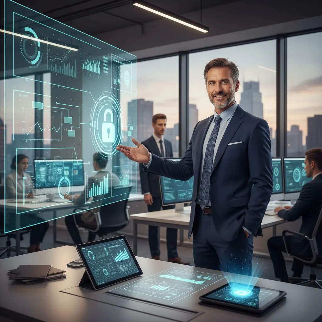Illustration de l'article « Comment un directeur d'agence a transformé sa rentabilité grâce à l'automatisation en 2026 : Étude de cas » — SEKUR, logiciel de sécurité privée