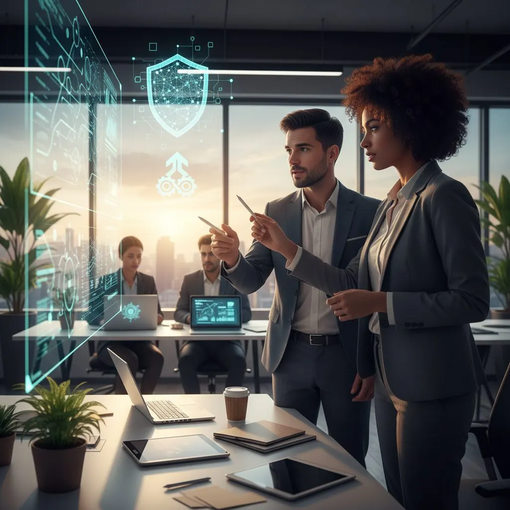 Illustration de l'article « Comment un consultant tech/SaaS optimisera-t-il sa stratégie de contenu pour l'agence de sécurité privée de demain en 2026 ? » — SEKUR, logiciel de sécurité privée