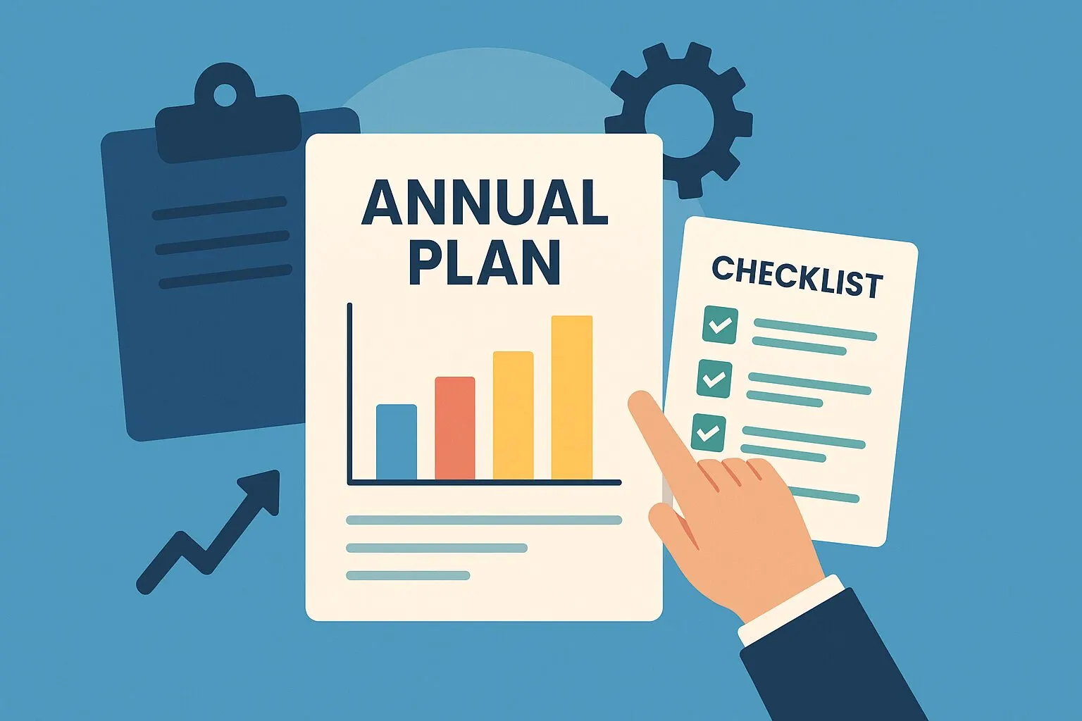 Illustration de l'article « Structurer son plan commercial annuel : modèle et checklist » — SEKUR, logiciel de sécurité privée