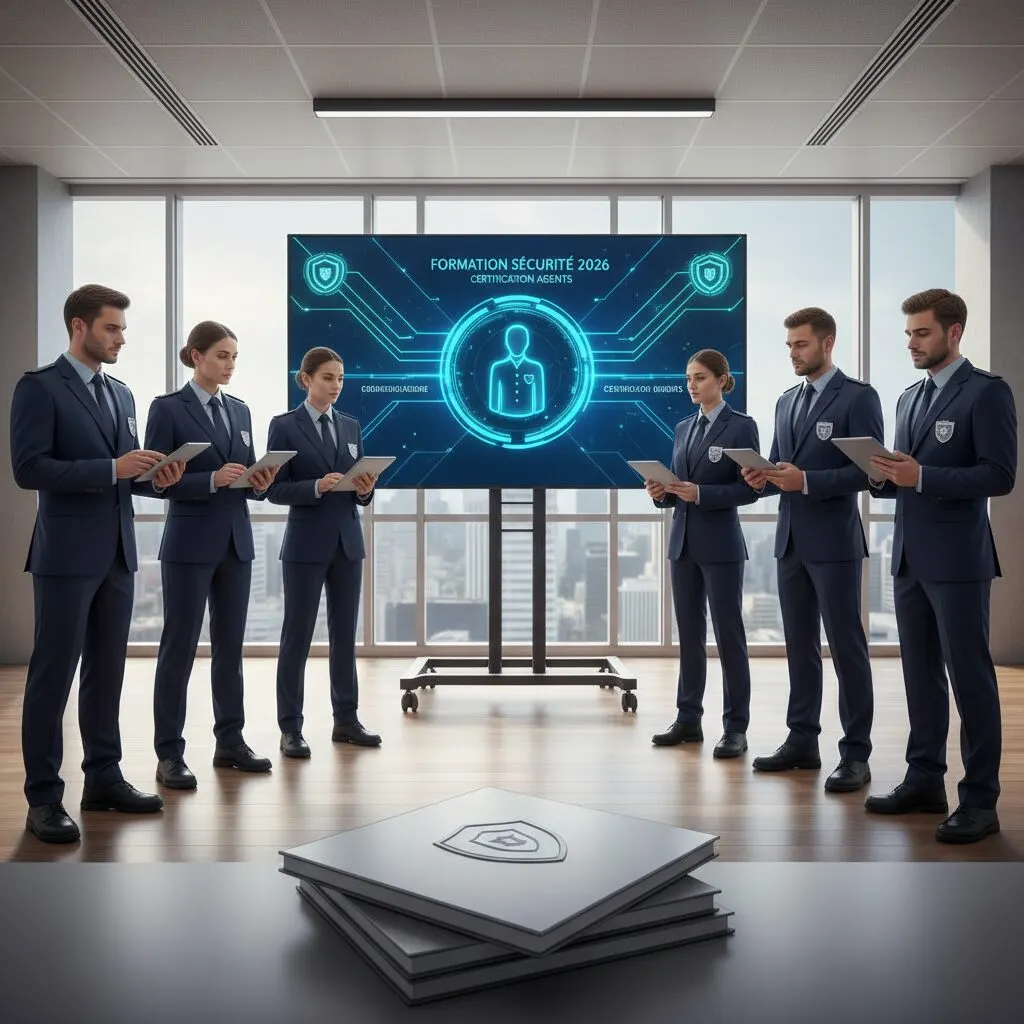 Illustration de l'article « Comment certifier vos agents au port de l'uniforme réglementaire en 2026 : Le programme complet » — SEKUR, logiciel de sécurité privée