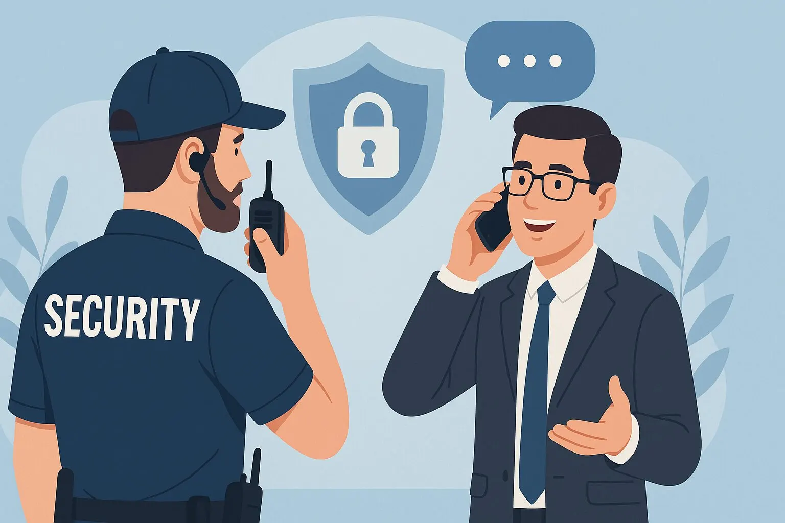 Illustration de l'article « L’importance de la communication client dans les métiers de la sécurité » — SEKUR, logiciel de sécurité privée