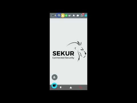 Aperçu de la vidéo « Présentation de l'interface mobile SEKUR » : L'application telle que l'agent l'utilise sur le terrain : ce qu'il voit à l'ouverture et les actions qu'il réalise pendant son service.