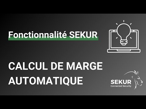 Aperçu de la vidéo « Le calcul de marge automatique » : Le calcul de marge dans le logiciel : ce qui est rapproché entre le coût des vacations et le prix facturé au client.