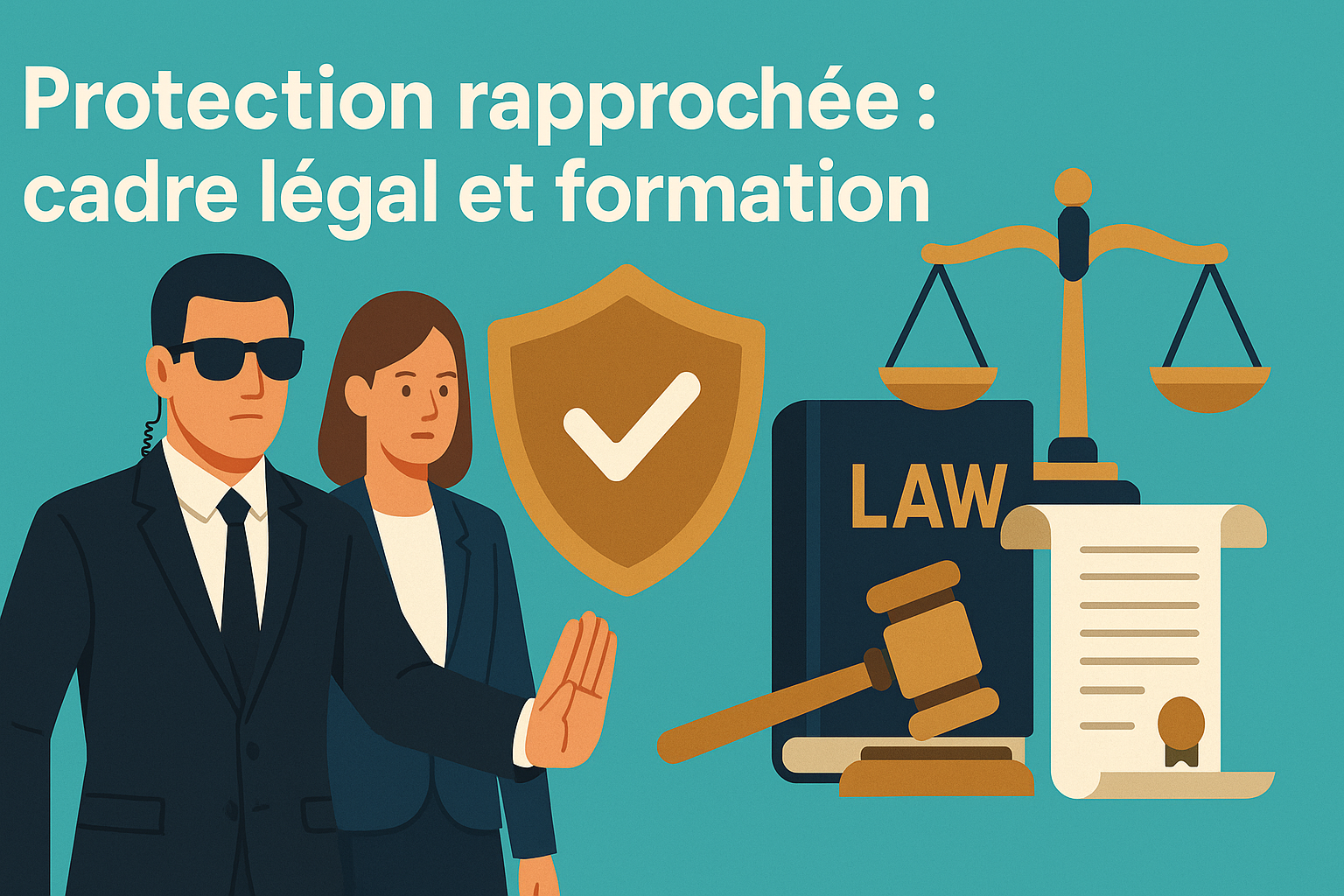 Protection rapprochée : cadre légal et formation