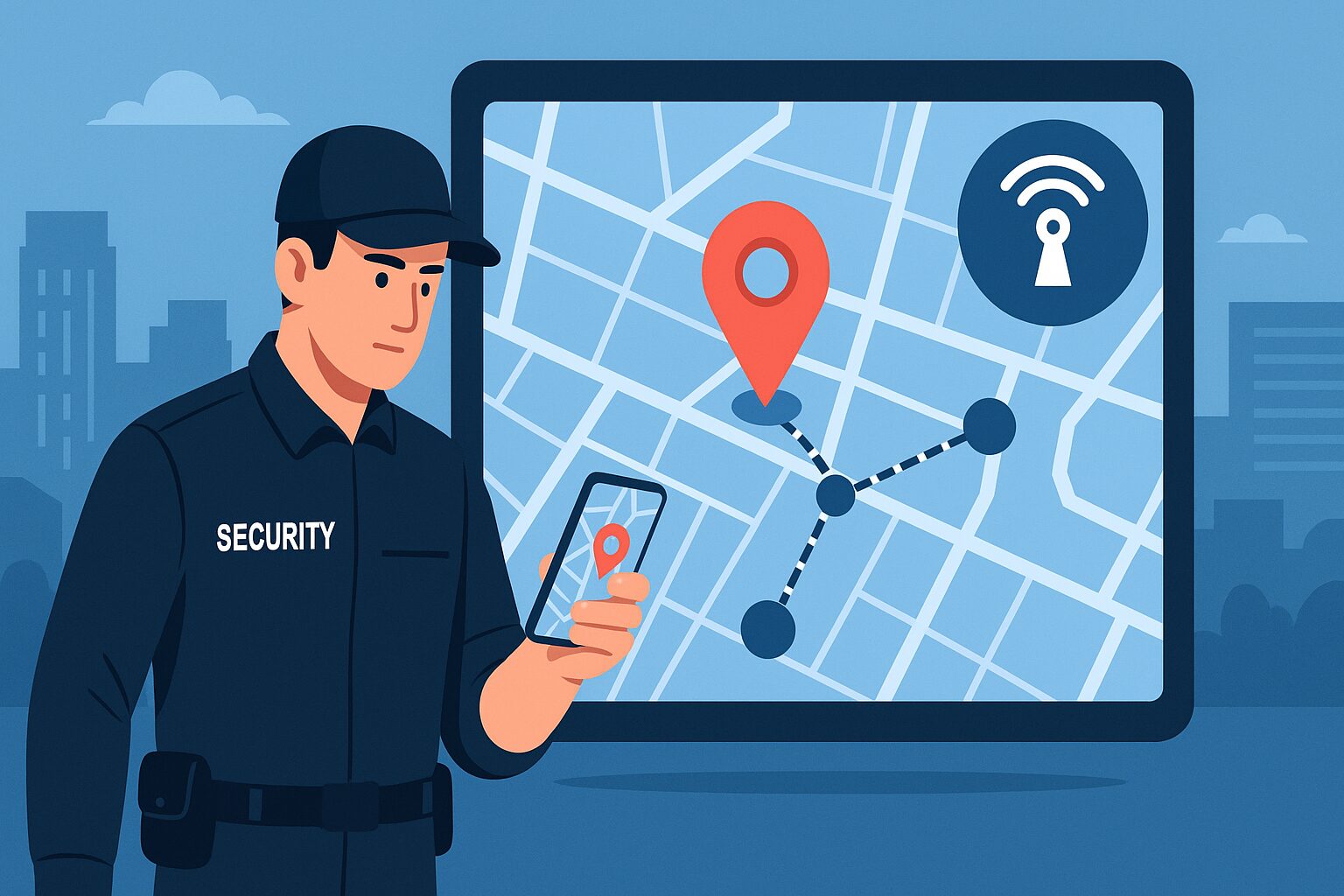 Intégrer les données GPS dans la supervision des rondes