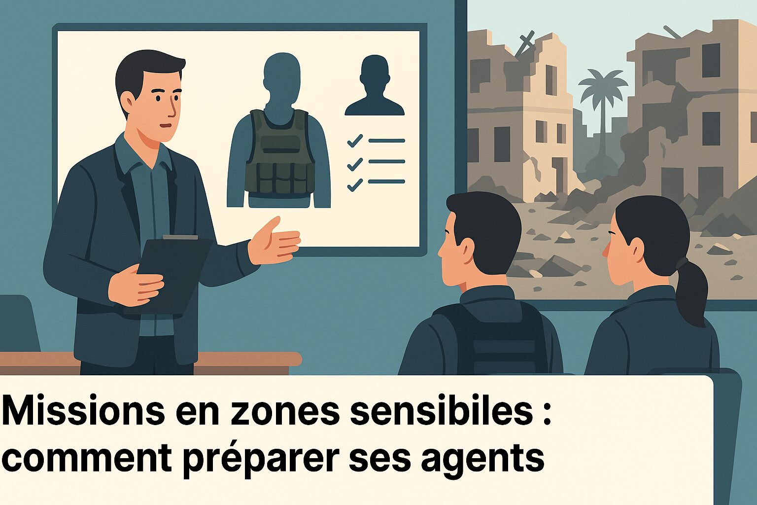 Missions en zones sensibles : comment préparer ses agents