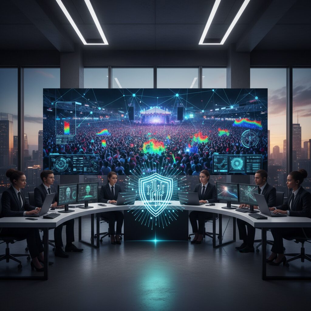 Découvrez comment l'intelligence artificielle révolutionne la sécurisation des r - iasécuritéprivée, sécurisationévénements,