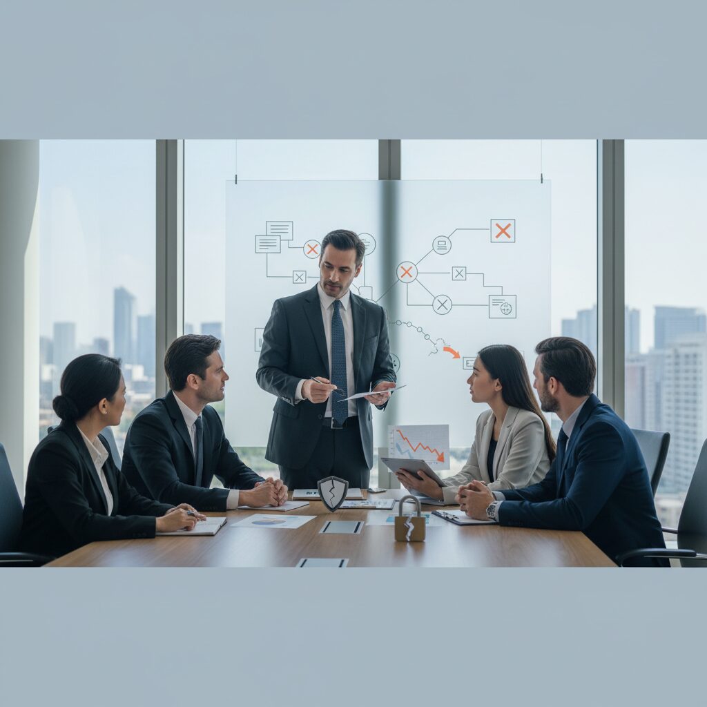 Découvrez les erreurs fondamentales de planification et d'exécution que les diri - erreursagencesécurité, gestionrisques2026,