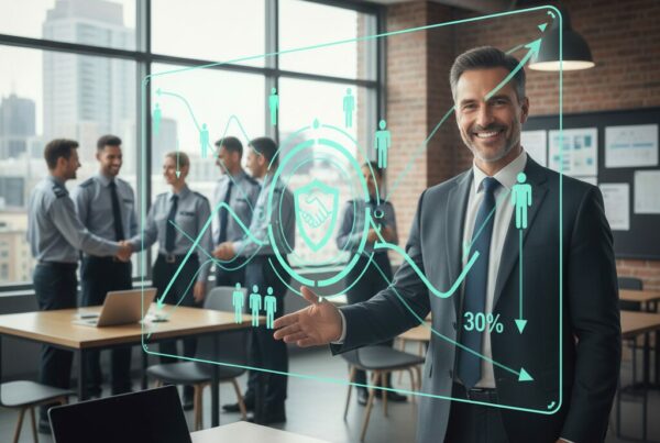 Découvrez l'étude de cas exclusive d'une agence de sécurité privée qui a révolut - turnoveragentssécurité, fidélisationperson