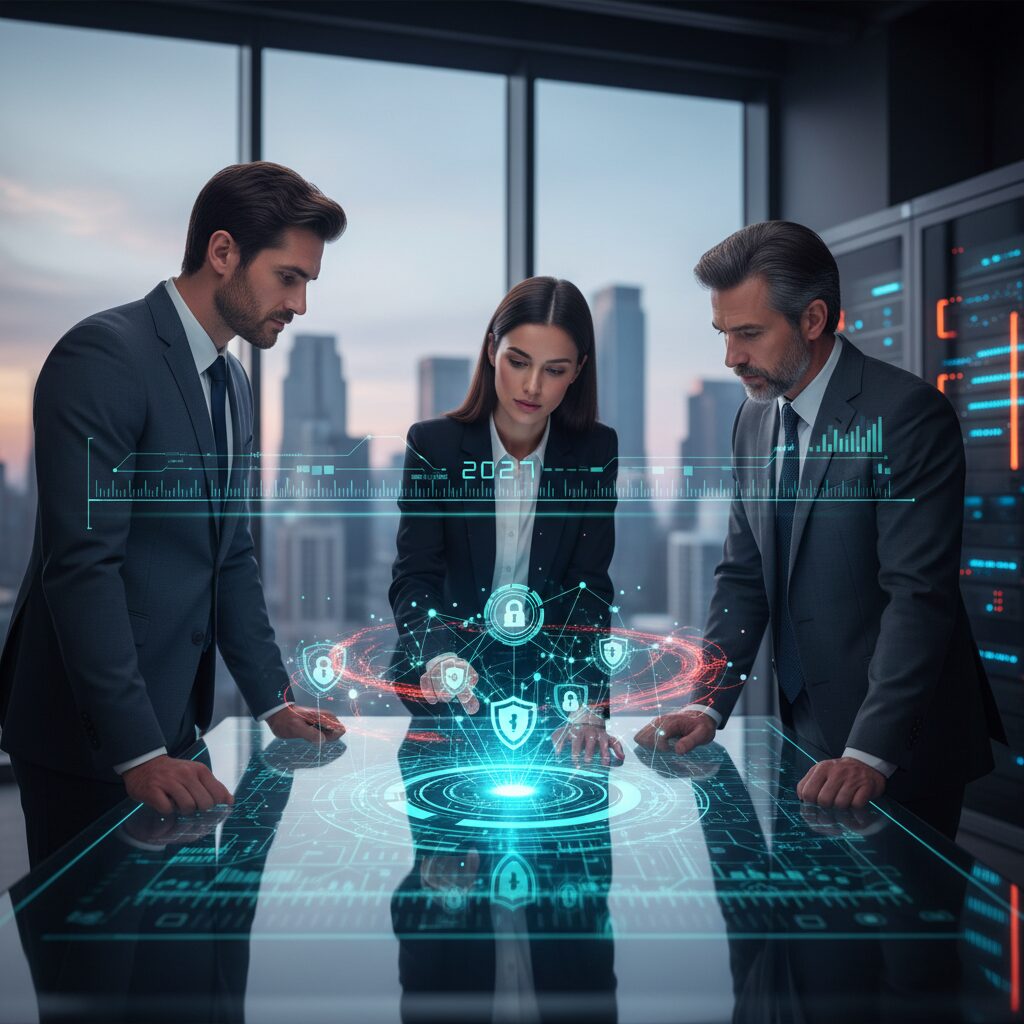 Comment anticiper les cyber-menaces émergentes en sécurité privée d&rsquo;ici 2027 : Guide pour les agences avant-gardistes