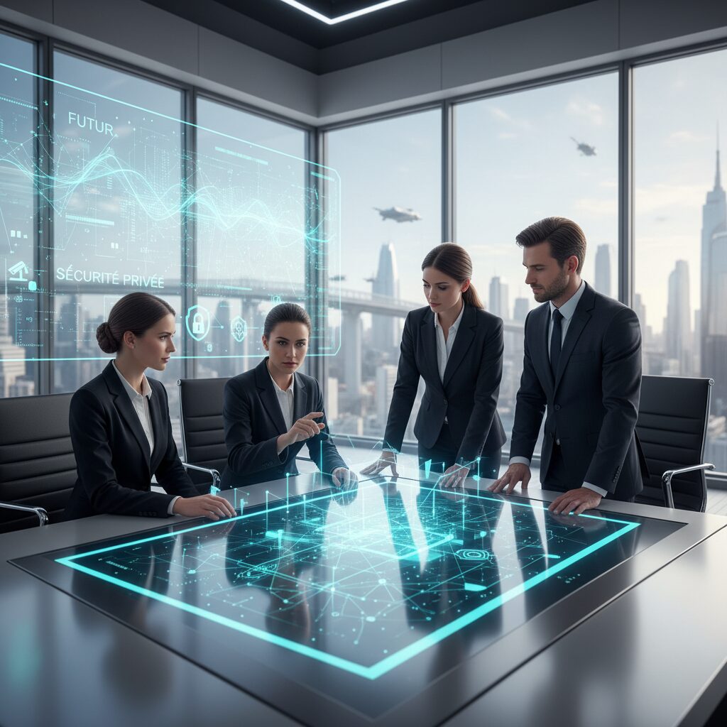 Futur de sécurité privée : Prédictions experts 2026-2028