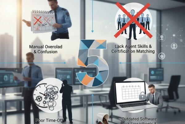 Découvrez les cinq erreurs les plus fréquentes dans la gestion des plannings pou - gestionplanningssécurité, erreursgestionag