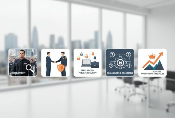 Découvrez comment un micro-entrepreneur freelance en sécurité privée peut surmon - recrutementagentssécurité, sécuritéfiables