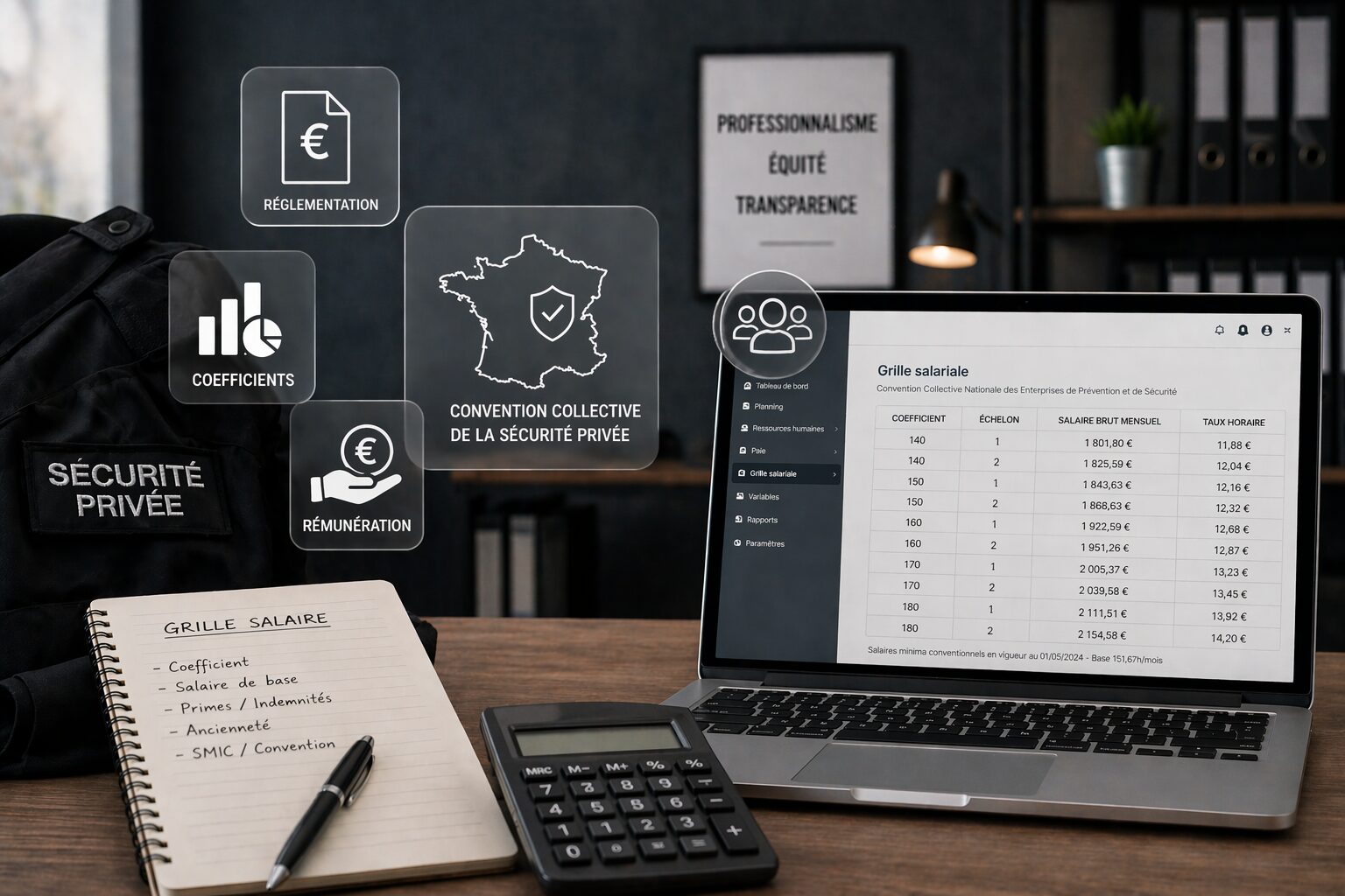 Grille salaire sécurité privée - SEKUR