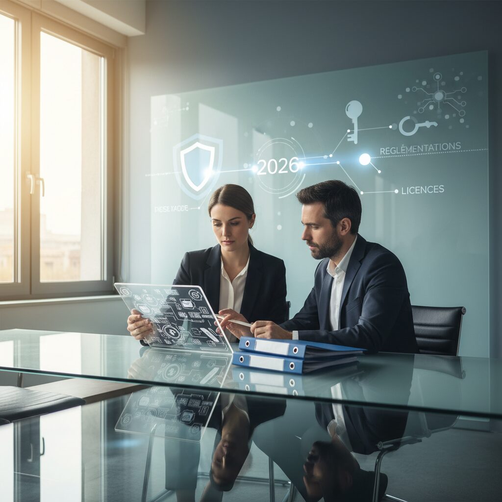 Sujet d'actualité identifié par veille éditoriale : Réglementations 2026 sur lic - réglementations, 2026, licences