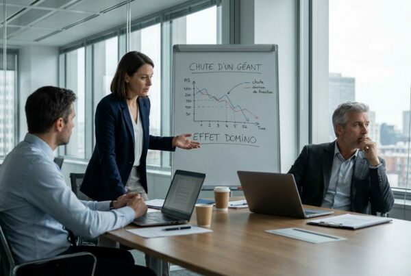 Analyse post-mortem d'une faillite majeure suite à la perte d'un contrat unique. - valorisation agence surveillance, préventi