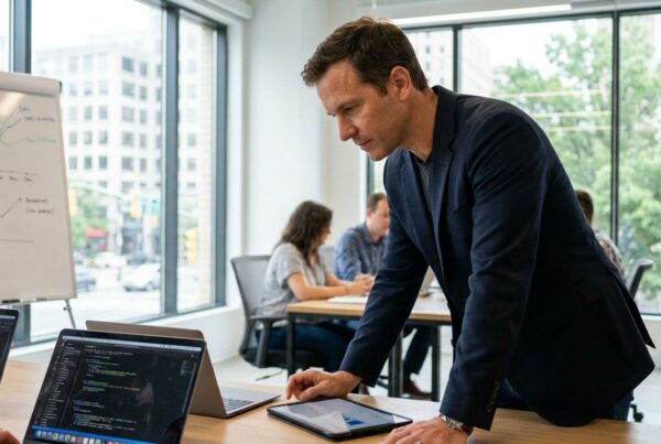 Immersion dans le quotidien d'un dirigeant d'agence durant sa phase de montée en - blog B2B génération de leads, rentabilité