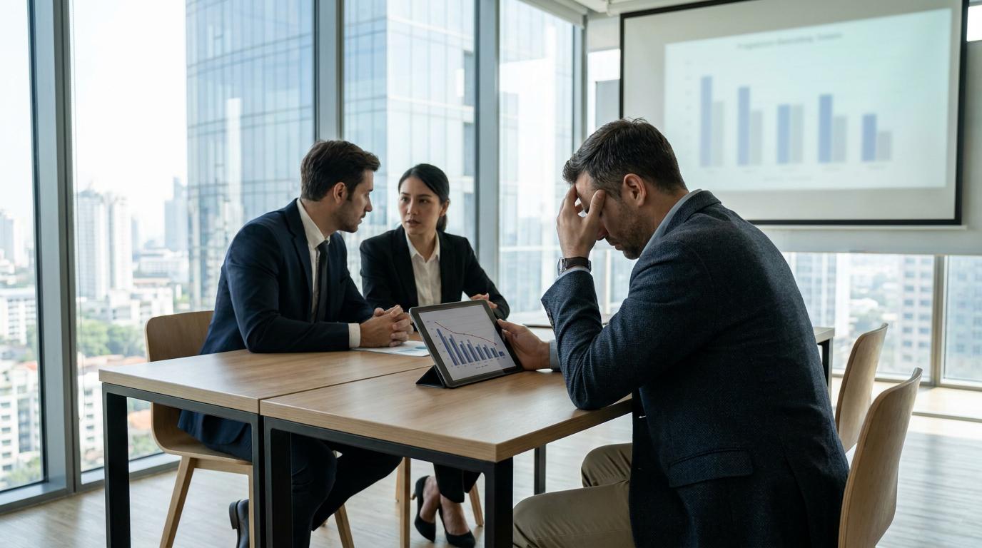 Analyse post-mortem d'un échec structurel majeur. Comment une agence leader a di - dépendance économique, diversification con
